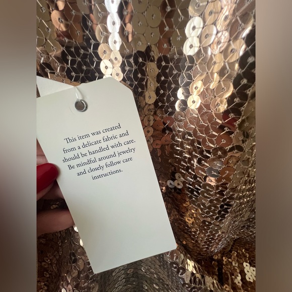 A&F Sequin Tee Shift Mini Dress - NWT! - Picture 8 of 8